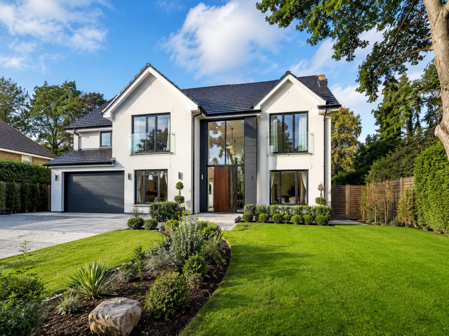 Modern detached home