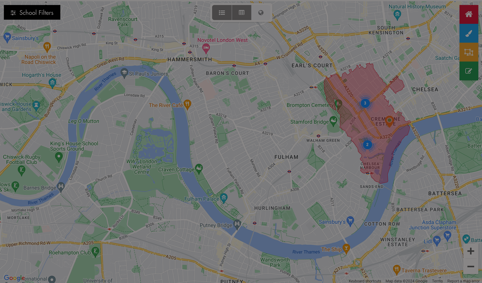 Area Mapping