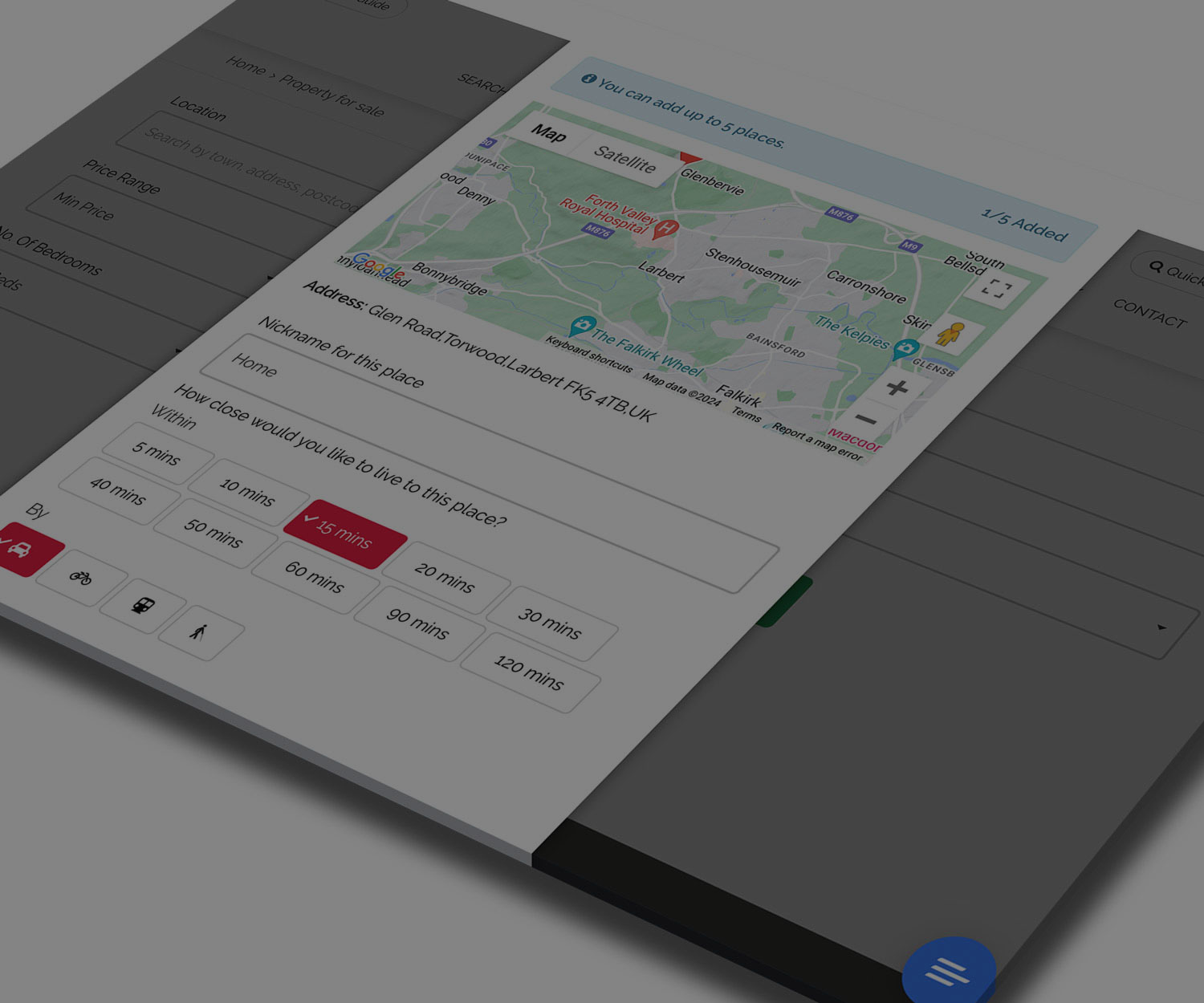 Commute-Based Property Search